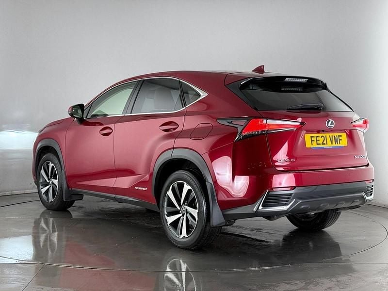 Used Lexus NX300h 2021 Red SUV