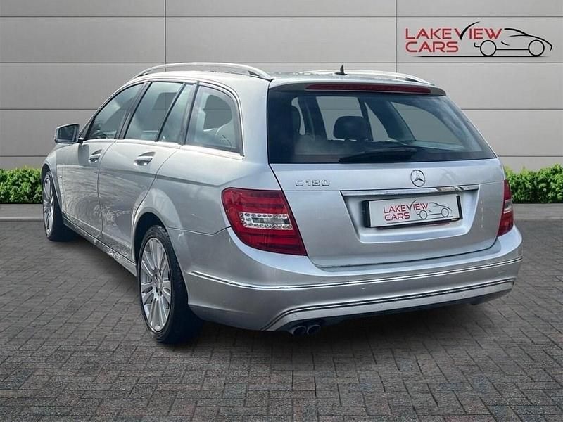 Used Mercedes C180 Elegance 156 HP (114 kW) 2011 Silver Estate