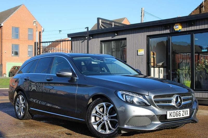 Grey Used 2017 Mercedes C250 Premium Plus Estate | £13,495 (Good price) - Image 1/4