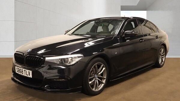 Used BMW 520 M Sport 2018 Black Sedan