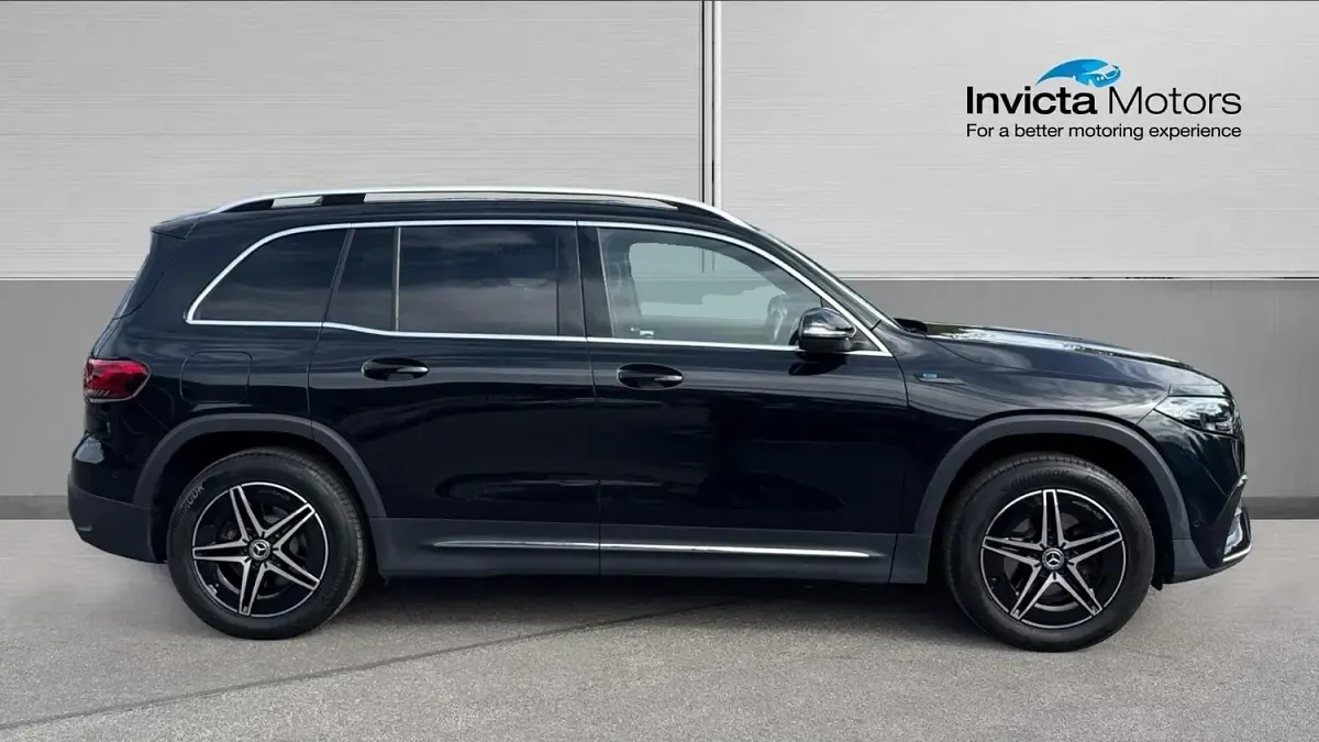 Used Mercedes EQB300 AMG line 167 kW (228 HP) 2022 Cosmos black metallic SUV