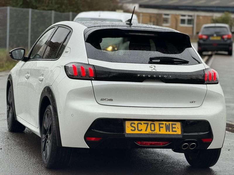 Used Peugeot 208 GT 2021 White Hatchback