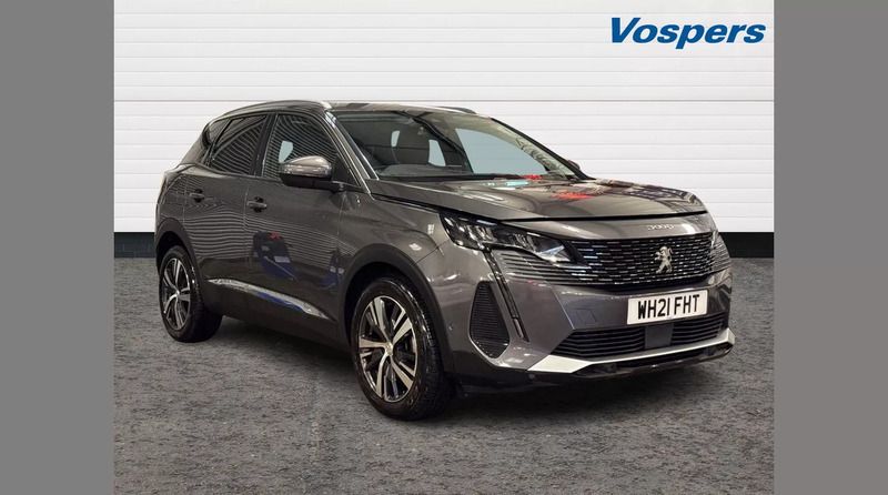 Used Peugeot 3008 Allure Premium 131 HP (96 kW) 2021 Cumulus grey Estate