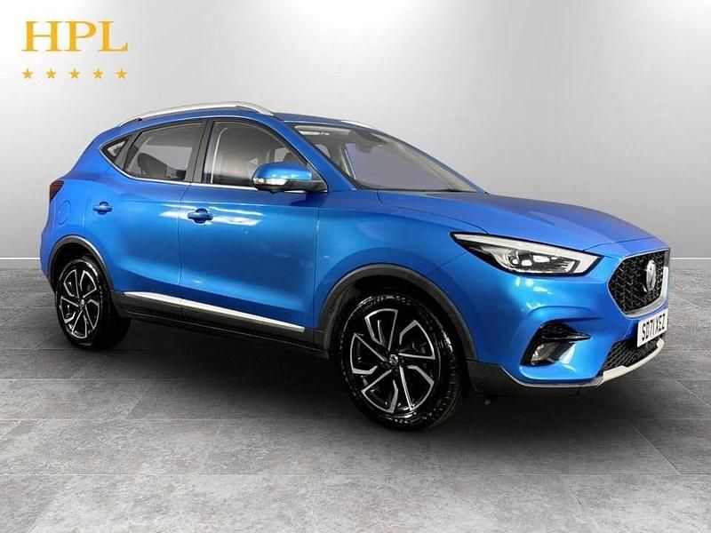 Used MG ZS Exclusive 106 HP (77 kW) 2021 Blue SUV