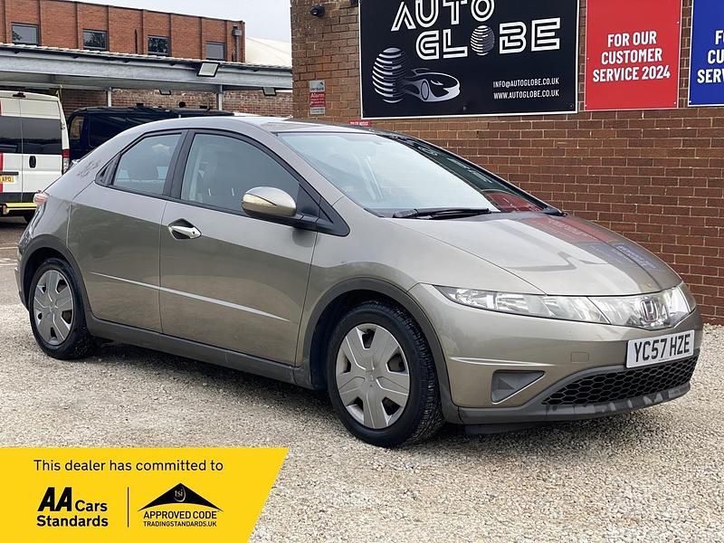 Grey Used 2007 Honda Civic SE Hatchback | £1,990 (Fair price) - Image 1/3