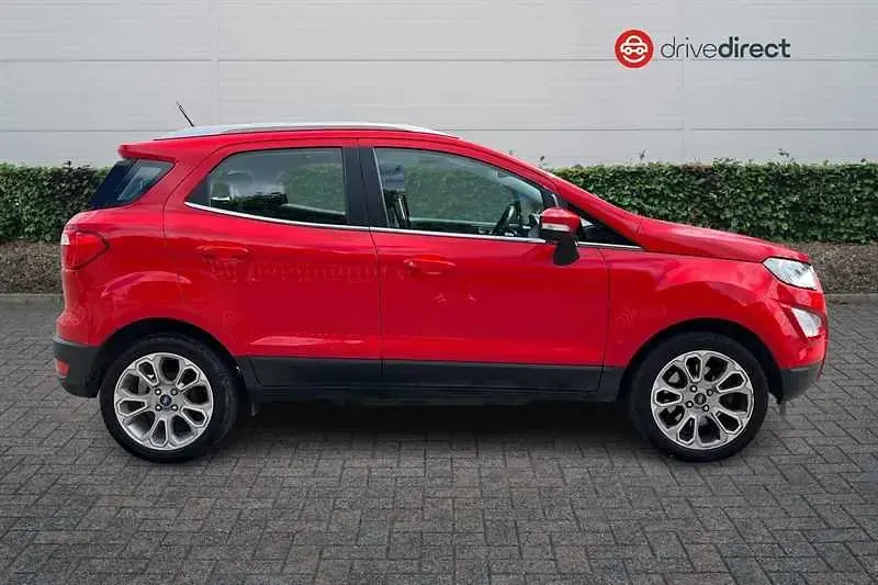Used Ford Ecosport Titanium 125 HP (91 kW) 2020 Red SUV