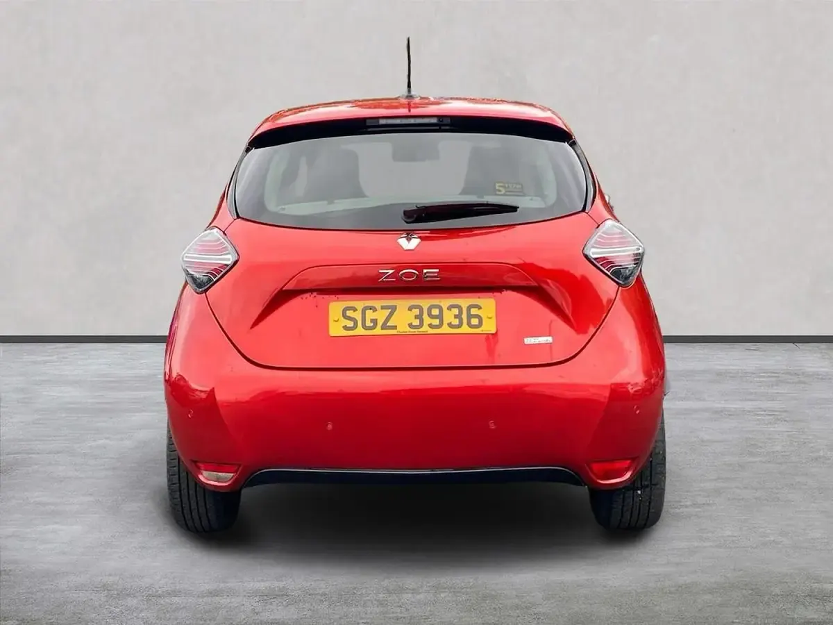 Used Renault Zoe GT-Line 100 kW (136 HP) 2020 Red Hatchback