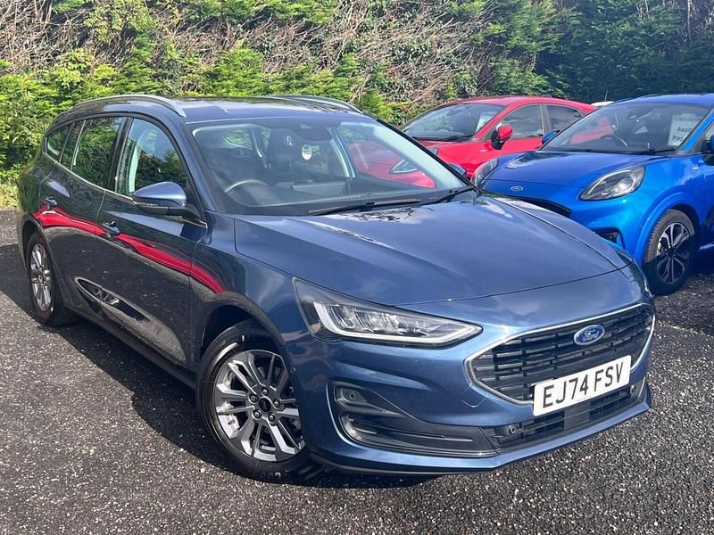 Blue Used 2024 Ford Focus Titanium Estate | £21,700 (Expensive) - Image 1/4