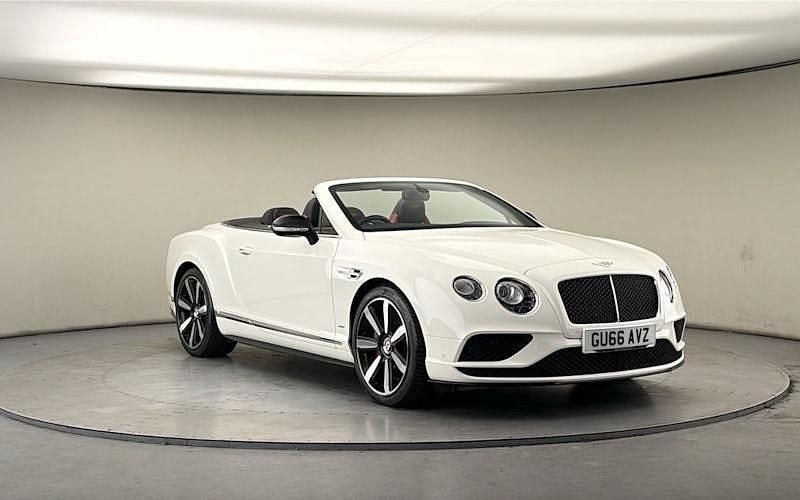 Used Bentley Continental GT Convertible Mulliner 529 HP (389 kW) 2016 White Cabriolet