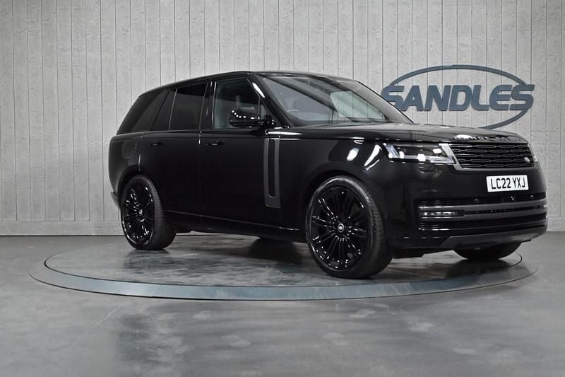 Black Used 2022 Land Rover Range Rover First Edition SUV | £86,499 (Super price) - Image 1/4