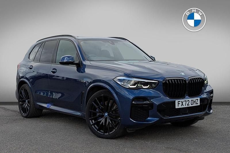 Blue Used 2022 BMW X5 M Sport SUV | £45,221 (Fair price) - Image 1/4