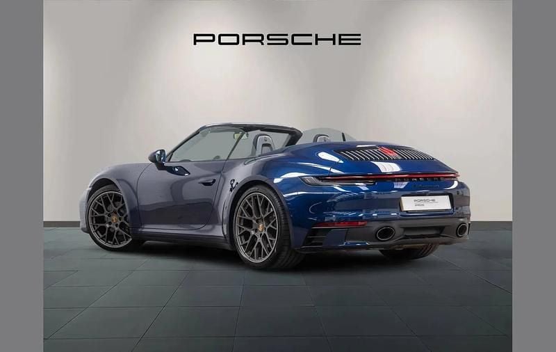 Used Porsche 911 379 HP (278 kW) 2020 Blue Cabriolet