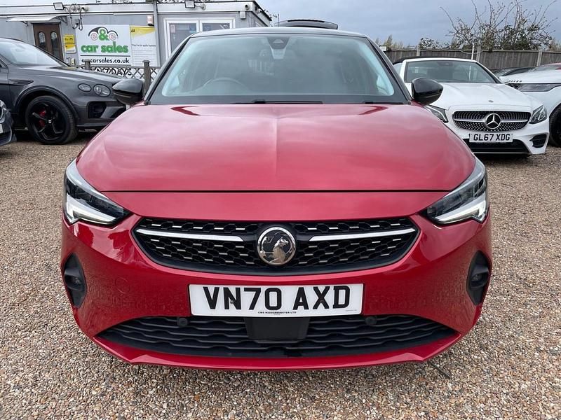 Used Vauxhall Corsa Elite 100 HP (73 kW) 2021 Red Hatchback