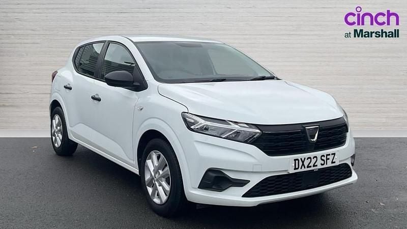 White Used 2022 Dacia Sandero Essentiel Hatchback | £8,791 (Super price) - Image 1/4