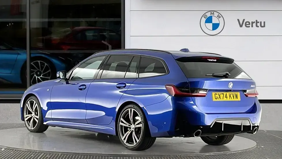 Used BMW 320 M Sport 184 HP (135 kW) 2024 Blue Estate