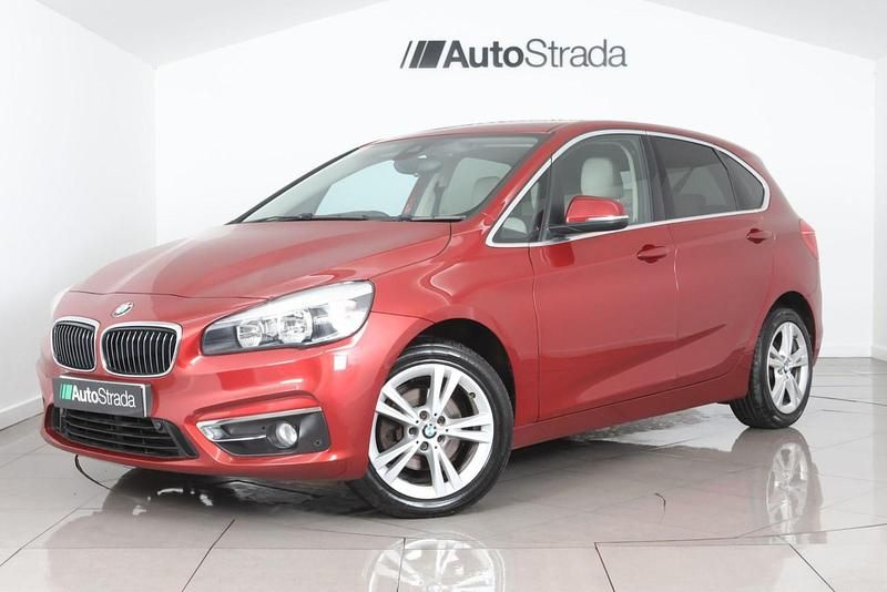 Used BMW 218 Luxury Line 2015 Red Hatchback
