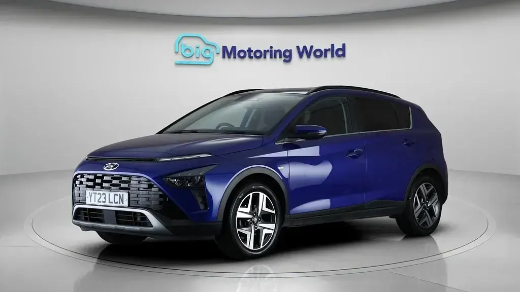 Used Hyundai Bayon Premium 120 HP (88 kW) 2023 Blue SUV