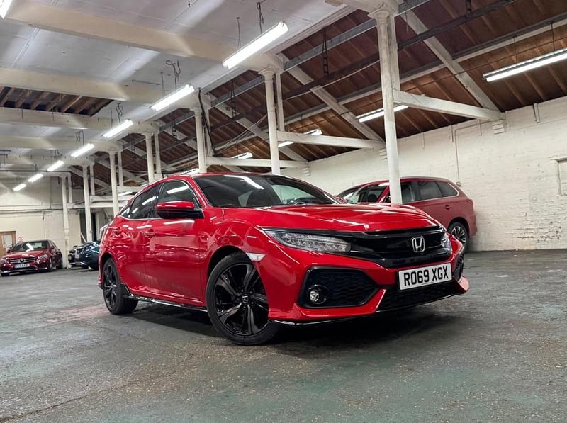 Used Honda Civic Sport 182 HP (133 kW) 2019 Red Hatchback