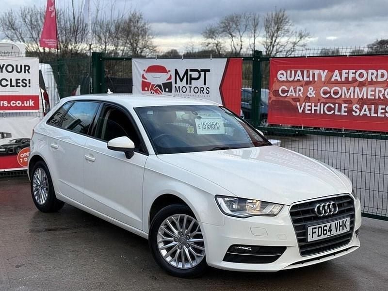 Used Audi A3 Sportback Comfort 2014 White Hatchback