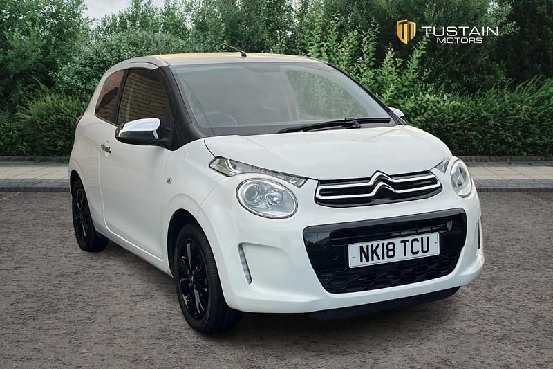 White Used 2018 Citroën C1 Flair Hatchback | £6,999 (Fair price) - Image 1/4