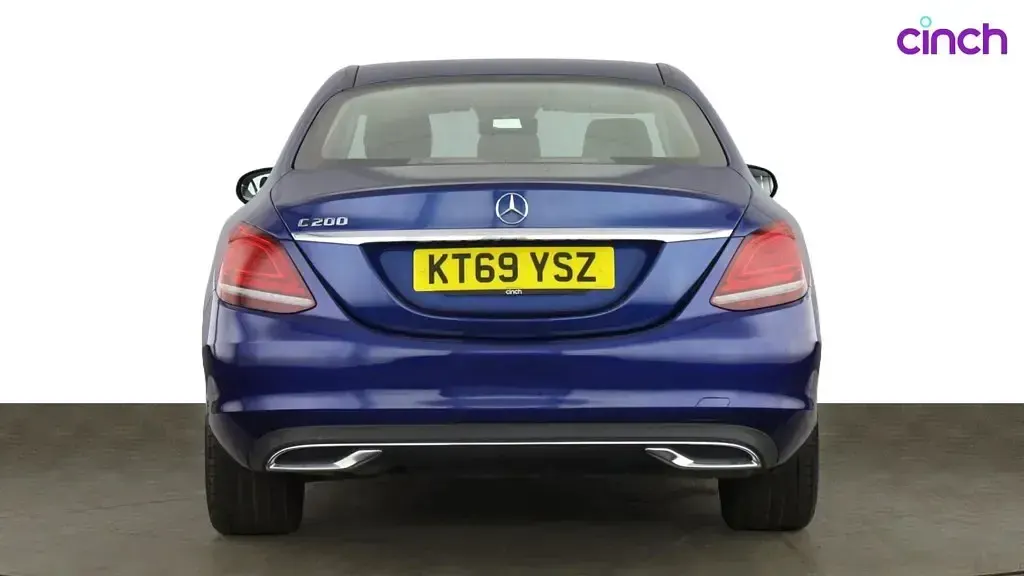 Used Mercedes C200 Premium 2020 Blue Sedan