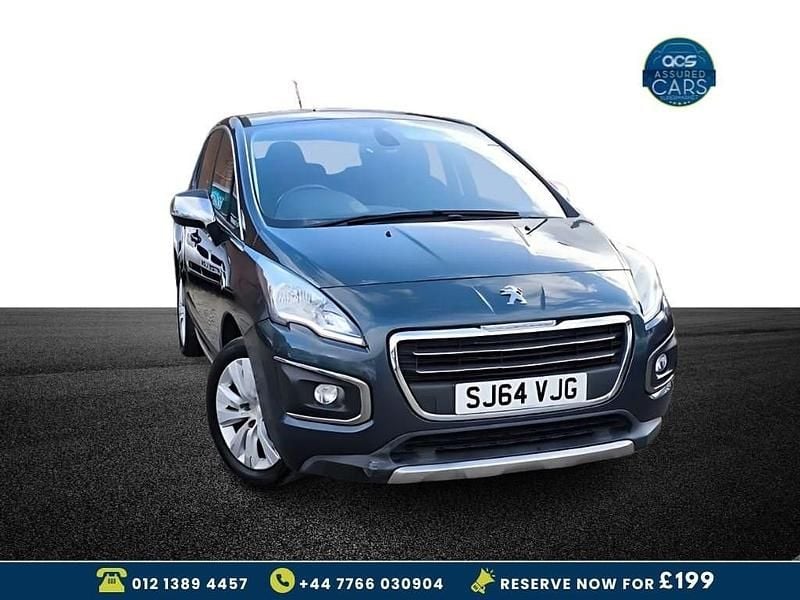 Blue Used 2014 Peugeot 3008 Active Hatchback | £2,985 (Good price) - Image 1/3