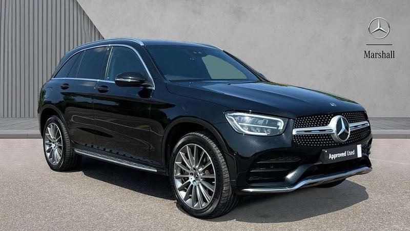 Black Used 2022 Mercedes GLC300e AMG Line Premium SUV | £26,394 (Good price) - Image 1/4