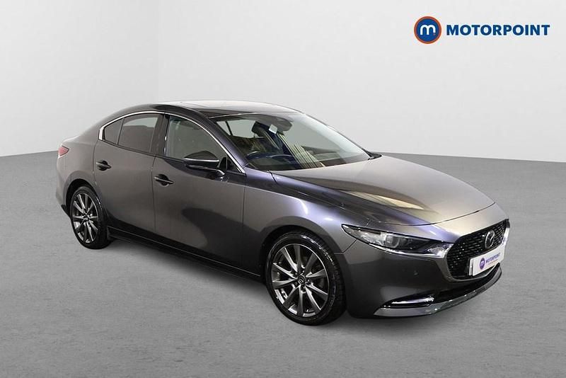 Grey Used 2022 Mazda 3 Inclusive Sedan | £18,199 (Expensive) - Image 1/4