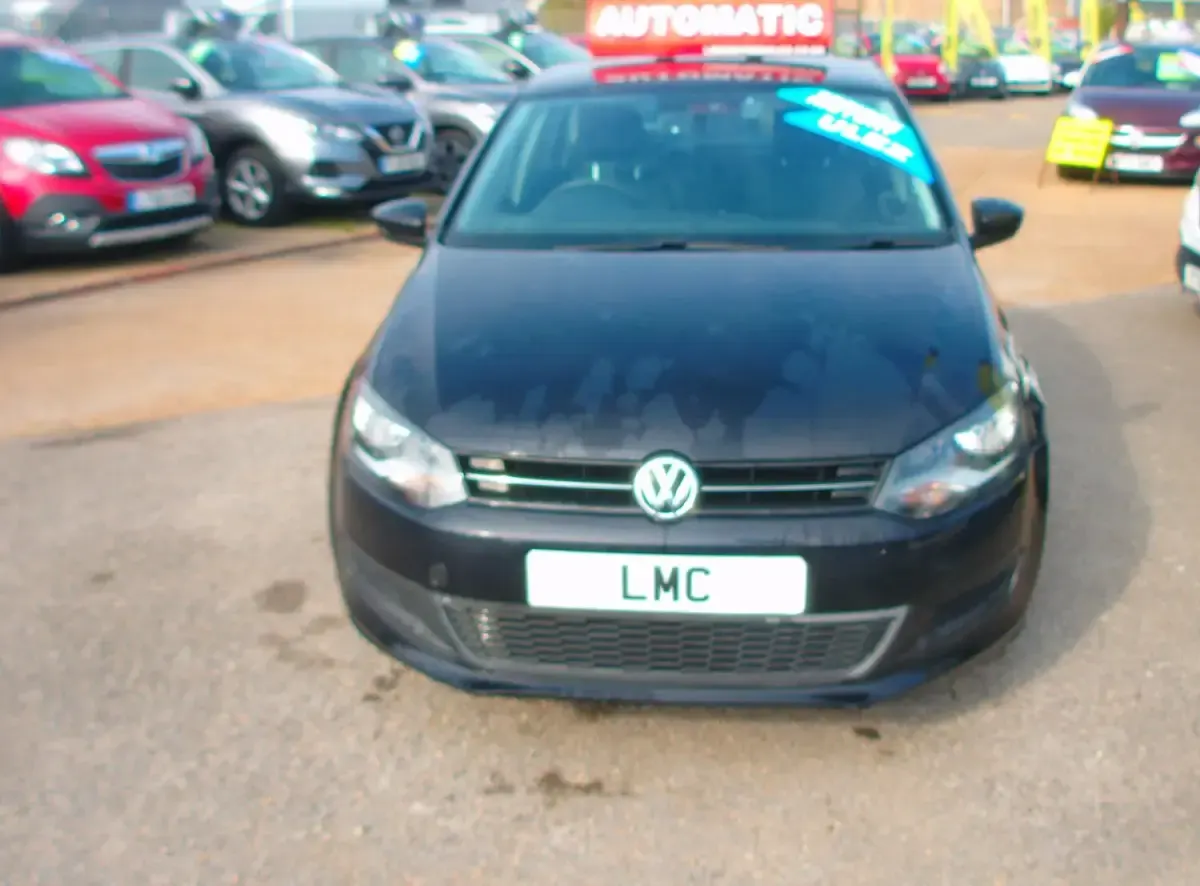 Used VW Polo SE 85 HP (62 kW) 2010 Black Hatchback