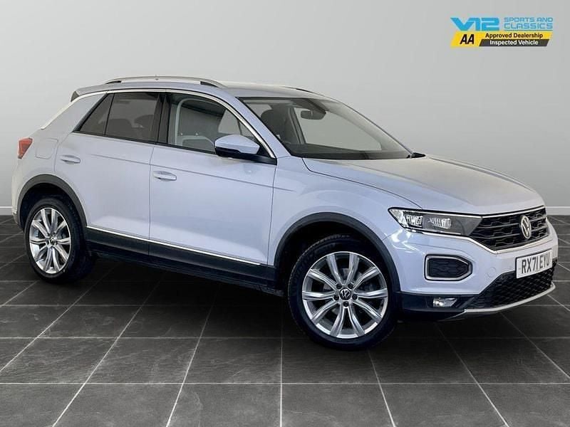 Silver Used 2021 VW T-Roc SEL SUV | £14,995 (Good price) - Image 1/2