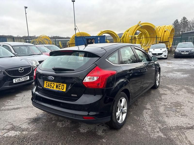 Used Ford Focus Zetec 2012 Black Hatchback