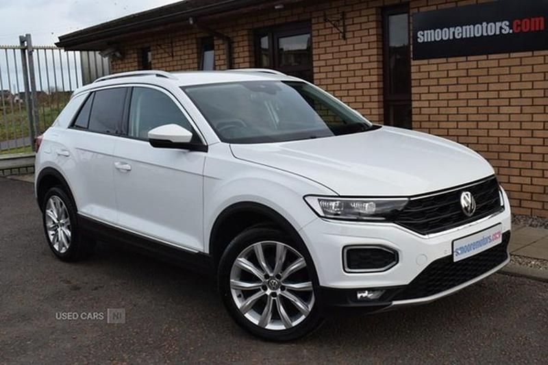 Used VW T-Roc SEL 115 HP (84 kW) 2019 White SUV