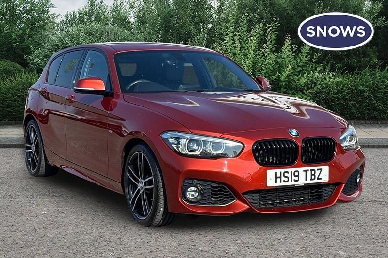 Used BMW 118 M Sport 136 HP (100 kW) 2019 Orange Hatchback