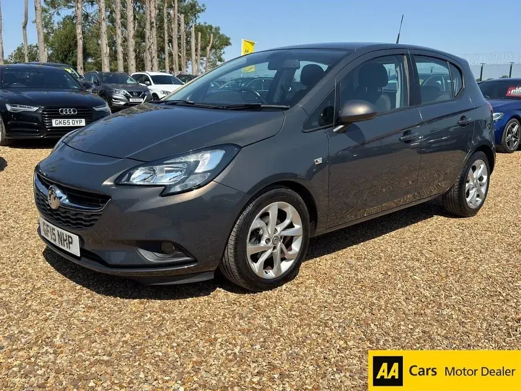 Used Vauxhall Corsa Excite 90 HP (66 kW) 2015 Grey Hatchback
