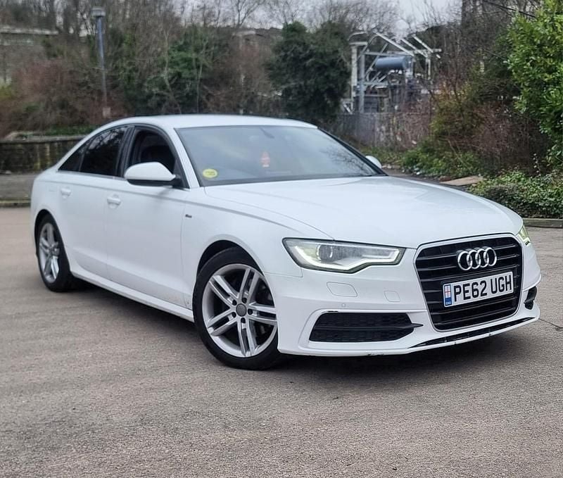 White Used 2012 Audi A6 S-Line Sedan | £4,795 (Fair price) - Image 1/4