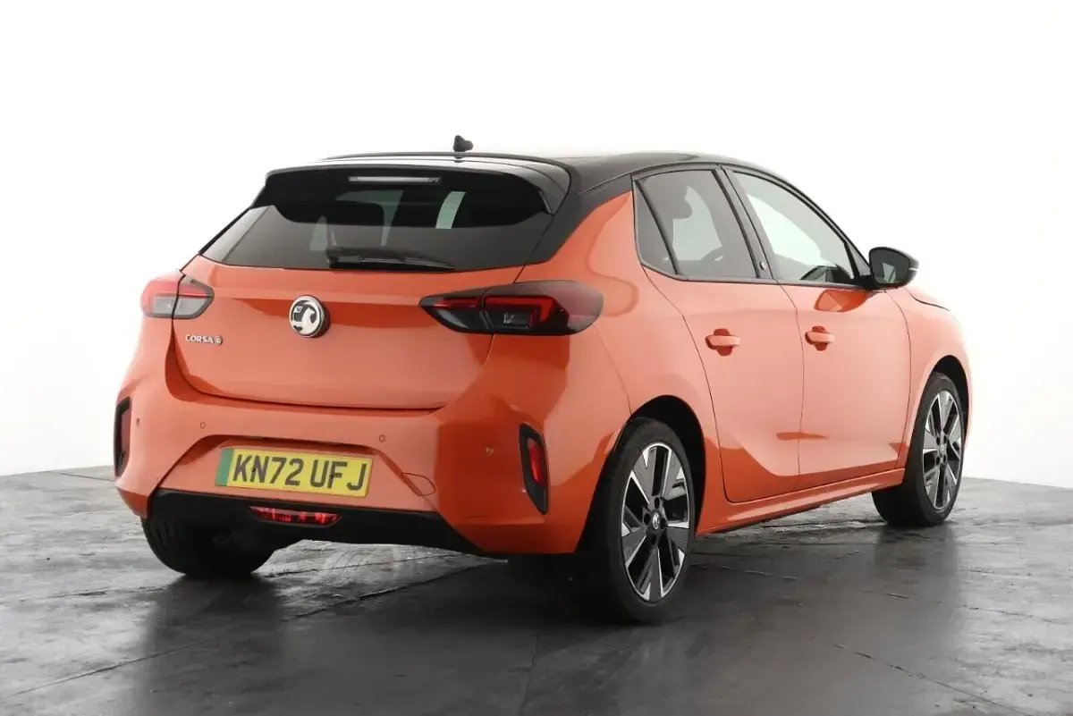 Used Vauxhall Corsa-e GS Line 98 kW (134 HP) 2022 Orange Hatchback