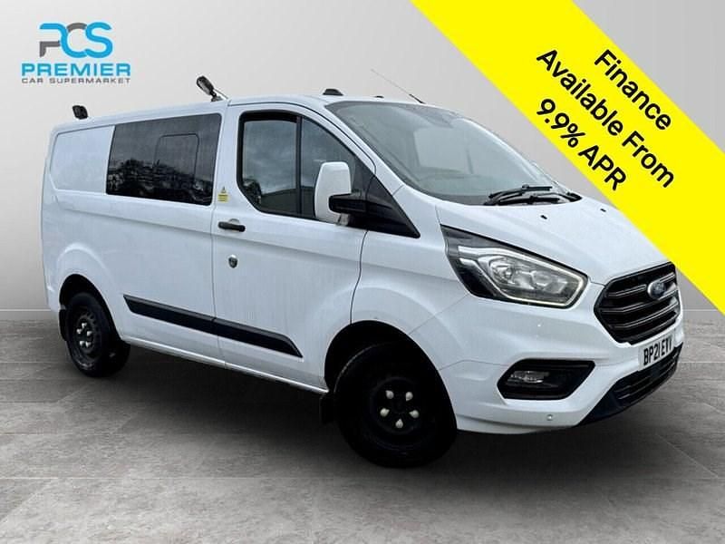 White Used 2021 Ford Transit Custom Trend Van | £11,500 (Good price) - Image 1/3