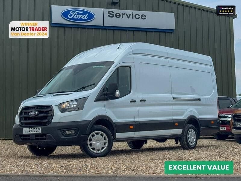 White Used 2023 Ford Transit Trend Van | £20,449 (Expensive) - Image 1/4