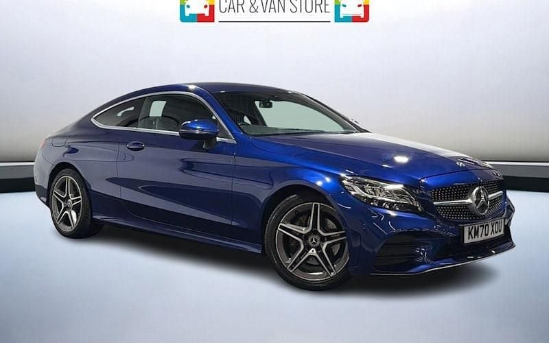 Used 2020 Mercedes C220 AMG line Coupe | £20,399 (Fair price) - Image 1/4