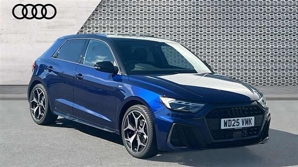 Used Audi A1 Black Edition 116 HP (85 kW) 2025 Blue Hatchback
