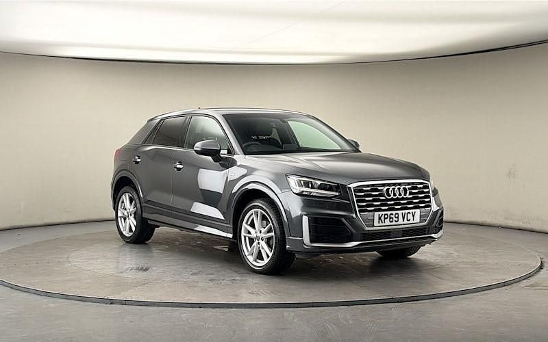 Used Audi Q2 S-Line 116 HP (85 kW) 2019 Daytona grey SUV