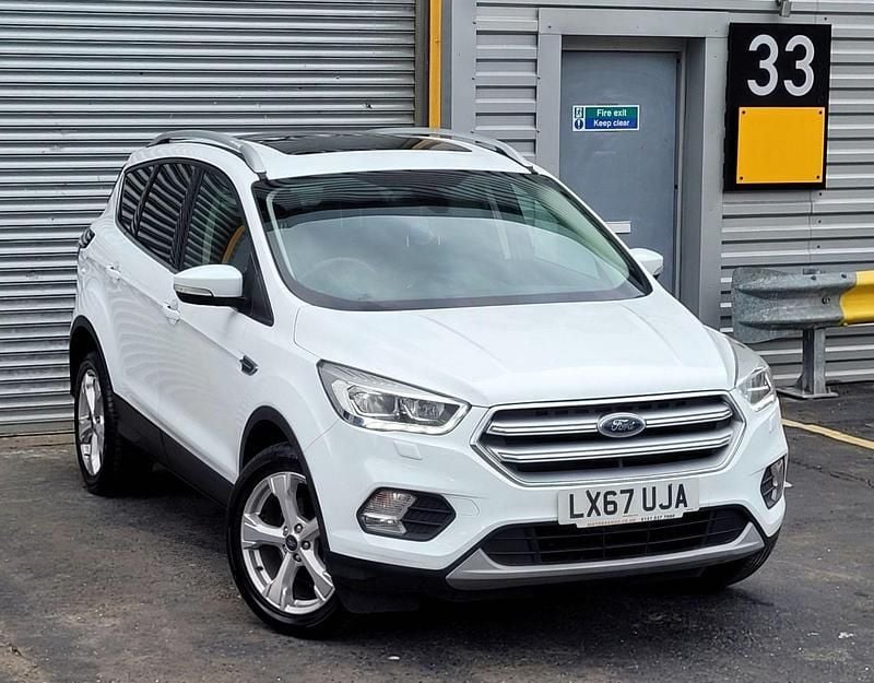 White Used 2017 Ford Kuga ST-Line X SUV | £10,499 (Good price) - Image 1/4