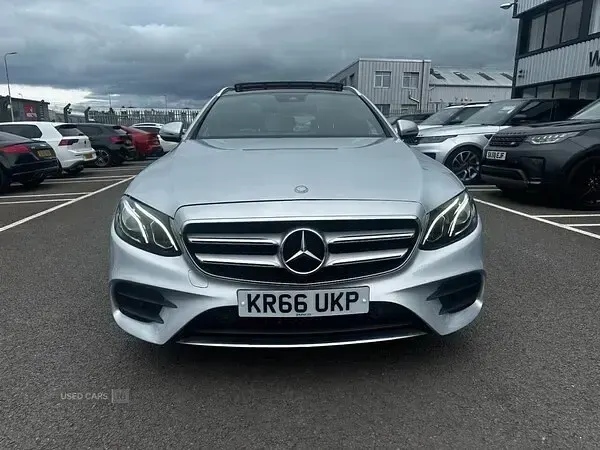 Used Mercedes E220 AMG Line Premium 2017 Silver Estate