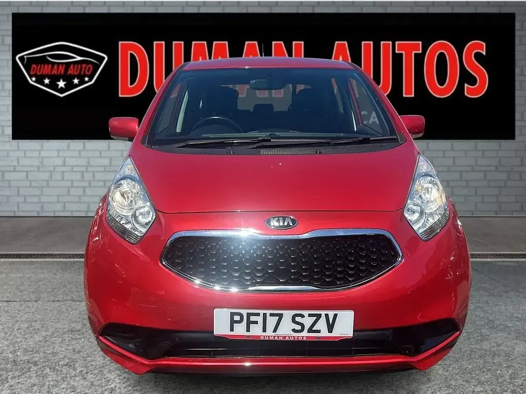 Used Kia Venga 123 HP (90 kW) 2017 Red Hatchback