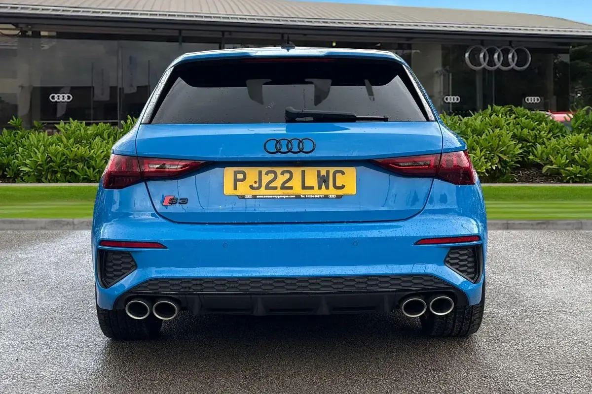 Used Audi S3 Sportback Advanced 310 HP (228 kW) 2022 Blue Hatchback