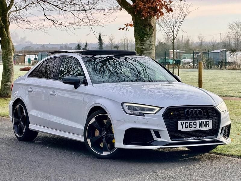 Used Audi RS3 Sport 400 HP (294 kW) 2019 White Sedan