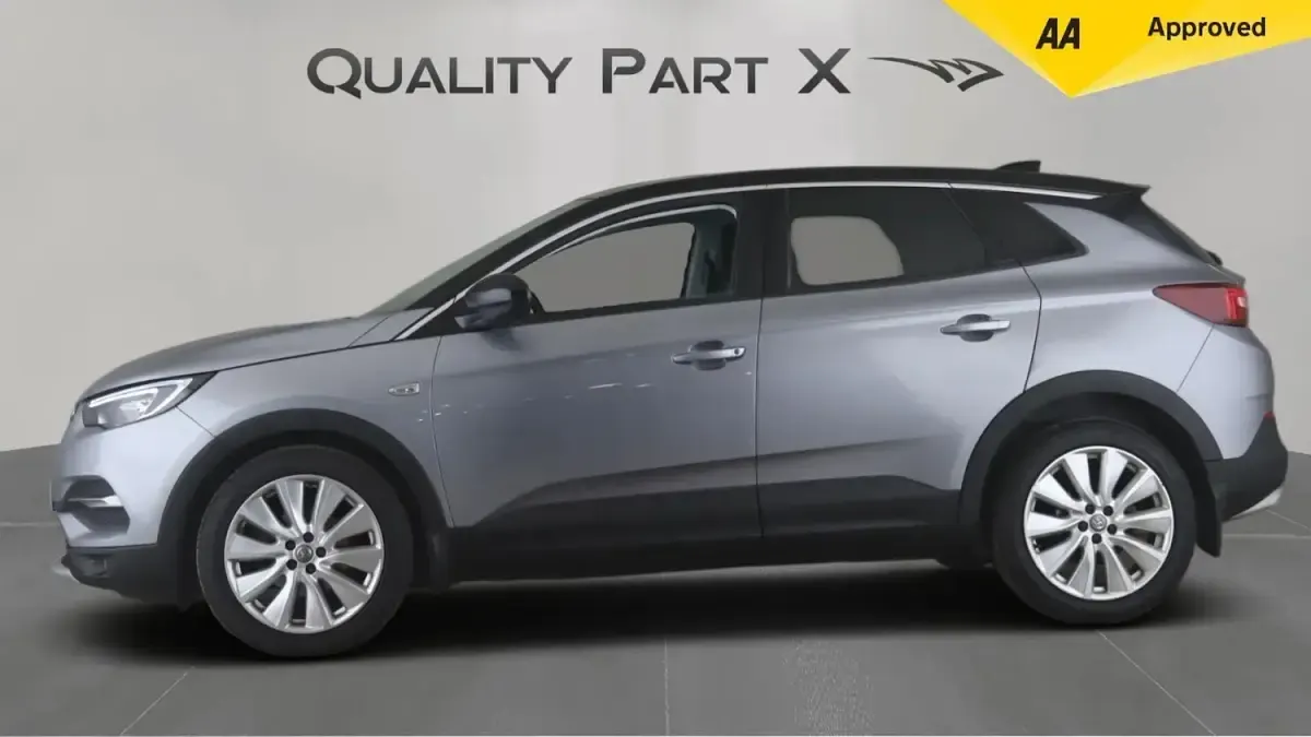 Used Vauxhall Grandland X Elite 130 HP (95 kW) 2020 Grey SUV