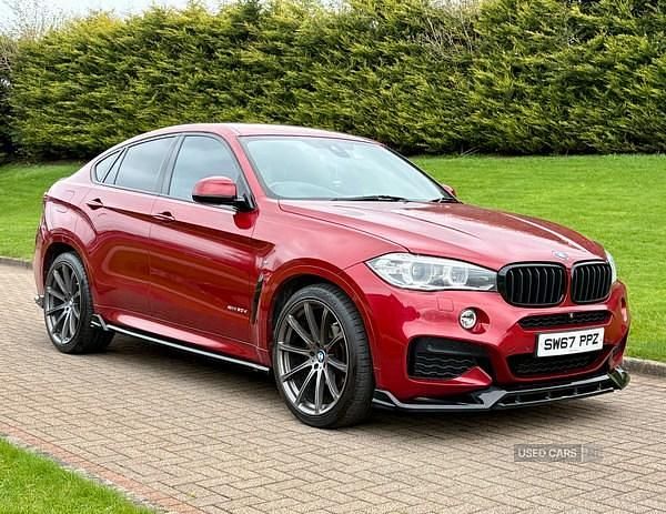 Used BMW X6 M Sport 2018 Red SUV