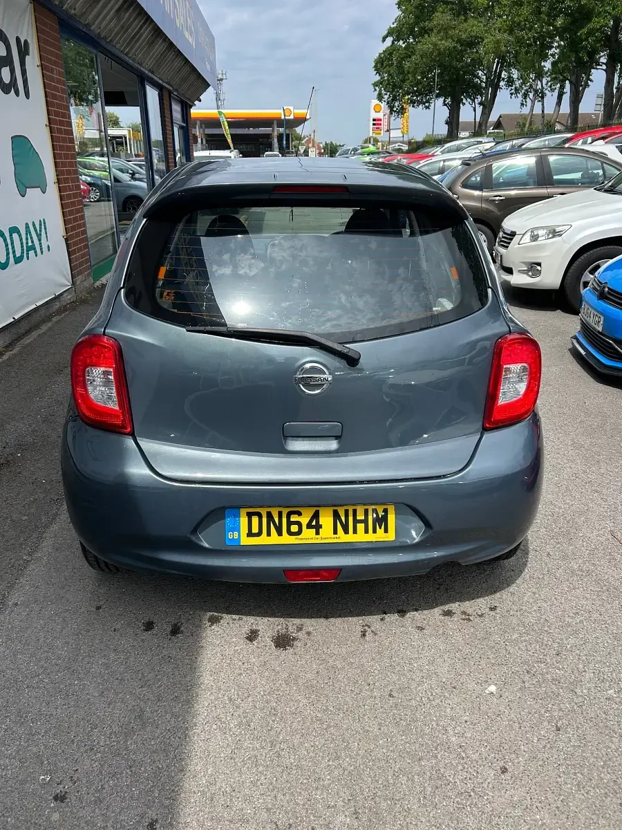 Used Nissan Micra Acenta 80 HP (58 kW) 2014 Grey Hatchback