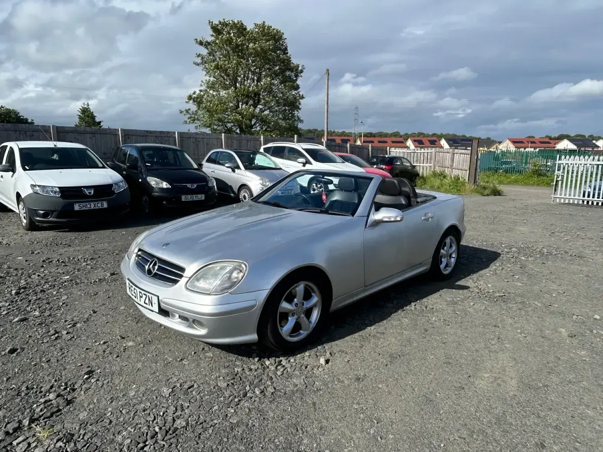 Used Mercedes SLK320 2001 Silver Cabriolet